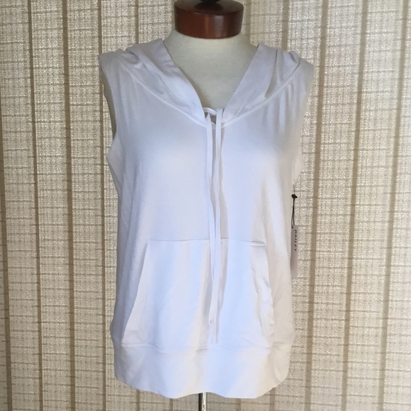 Bailey 44 Shoulder Hopper Sleeveless Hoodie, Sz M - Picture 2 of 8